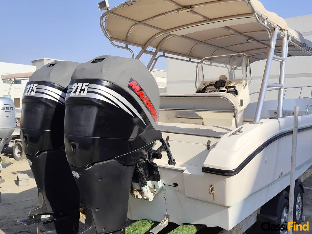 For sale: Al Dhaen 31 ft, model 2010. Ready for sea.