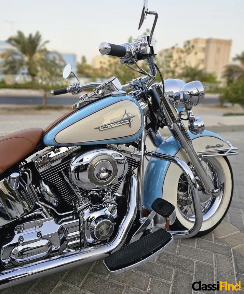 هارلي ديفيدسون سوفتيل هيريتاج كلاسيك 2008 للبيع – حالة ممتازة، مسافة قطع منخفضة