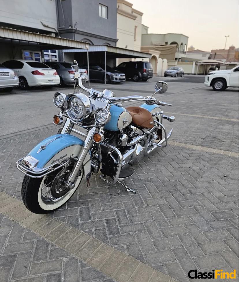 هارلي ديفيدسون سوفتيل هيريتاج كلاسيك 2008 للبيع – حالة ممتازة، مسافة قطع منخفضة