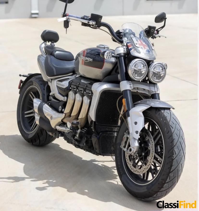 For Sale: Excellent Condition Triumph Rocket 3 GT – Low Mileage, Fully Serviced, and Ready to Ride!