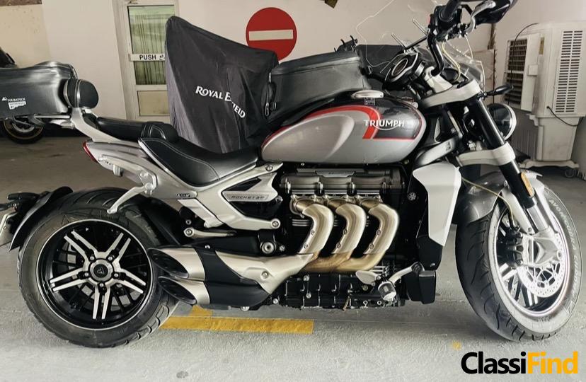 For Sale: Excellent Condition Triumph Rocket 3 GT – Low Mileage, Fully Serviced, and Ready to Ride!