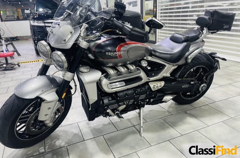 For Sale: Excellent Condition Triumph Rocket 3 GT – Low Mileage, Fully Serviced, and Ready to Ride!