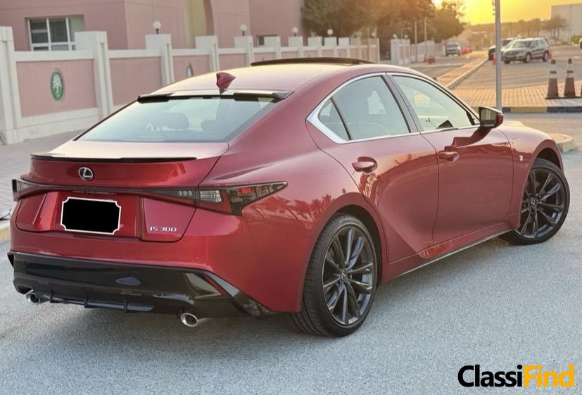 For Sale: 2023 Lexus IS 300 F Sport – Full Option Model