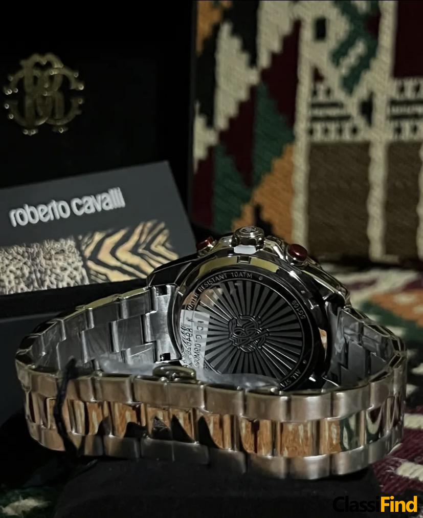 Brand New Roberto Cavalli Watch for Sale – Authentic and Stylish Timepiece