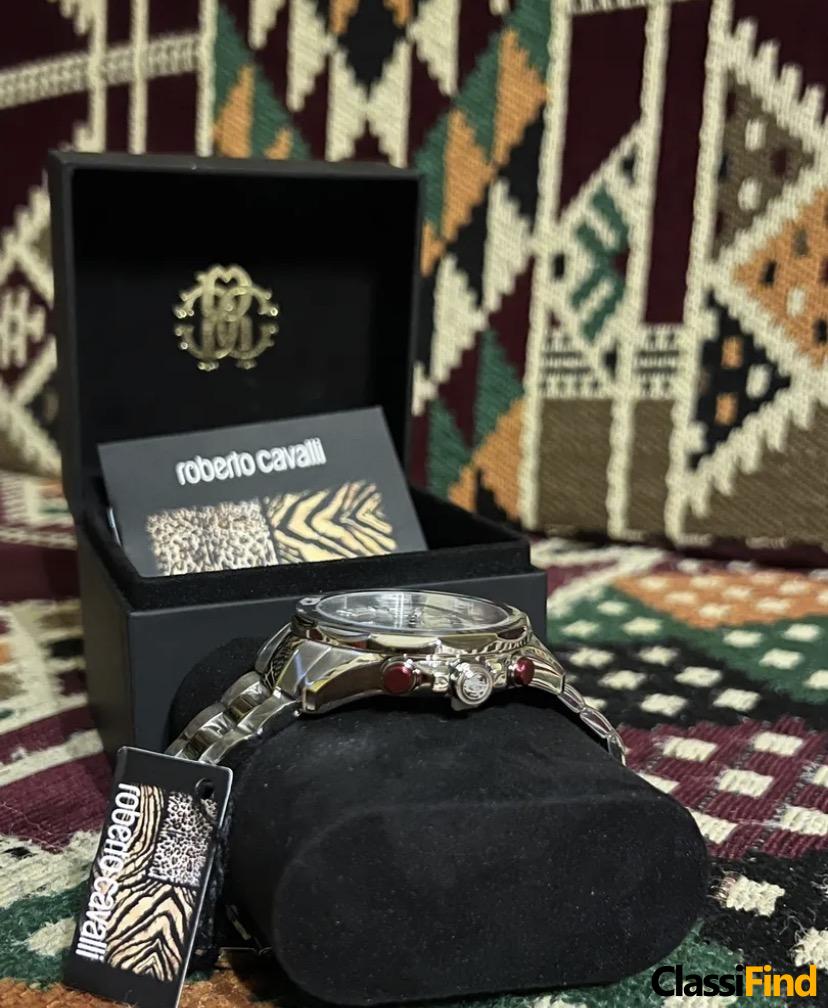 Brand New Roberto Cavalli Watch for Sale – Authentic and Stylish Timepiece