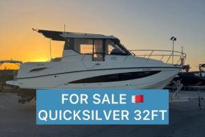 For Sale: Quicksilver 3 32ft Boat – Excellent Condition, Fully Equipped & Ready for Adventure