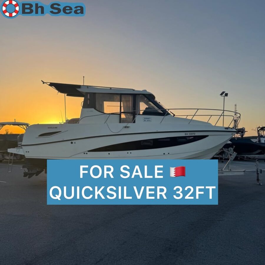 For Sale: Quicksilver 3 32ft Boat – Excellent Condition, Fully Equipped & Ready for Adventure