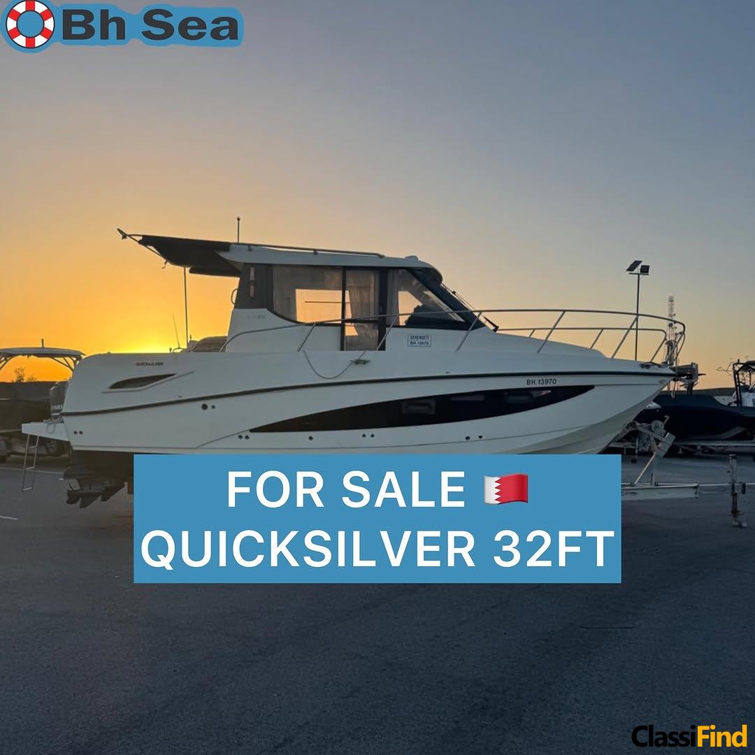 For Sale: Quicksilver 3 32ft Boat – Excellent Condition, Fully Equipped & Ready for Adventure