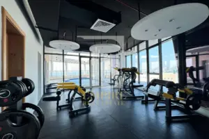 Spacious Studio for Rent in Seef with High Floor Sea View