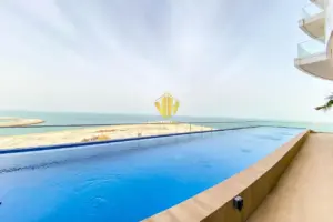 Spacious Seef Apartment for Rent | New, Sea View, Balcony, Beach Access, WiFi Included