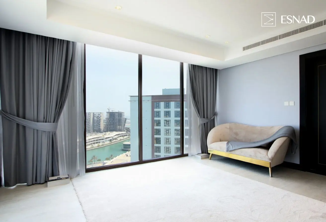 Luxury Amwaj Marina Penthouse for Sale – Stunning Sea View & Flexible Payment Plan