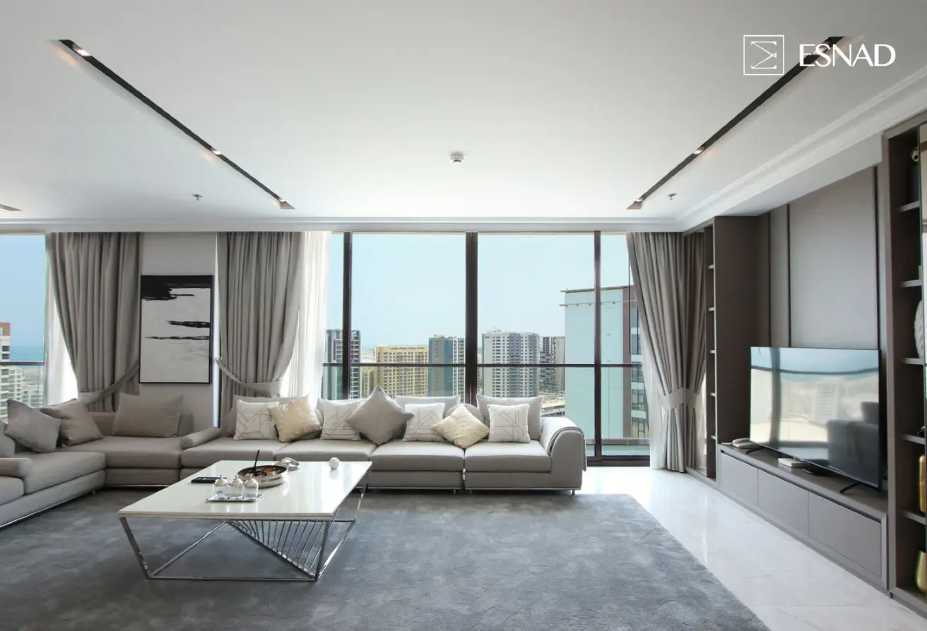 Luxury Amwaj Marina Penthouse for Sale – Stunning Sea View & Flexible Payment Plan