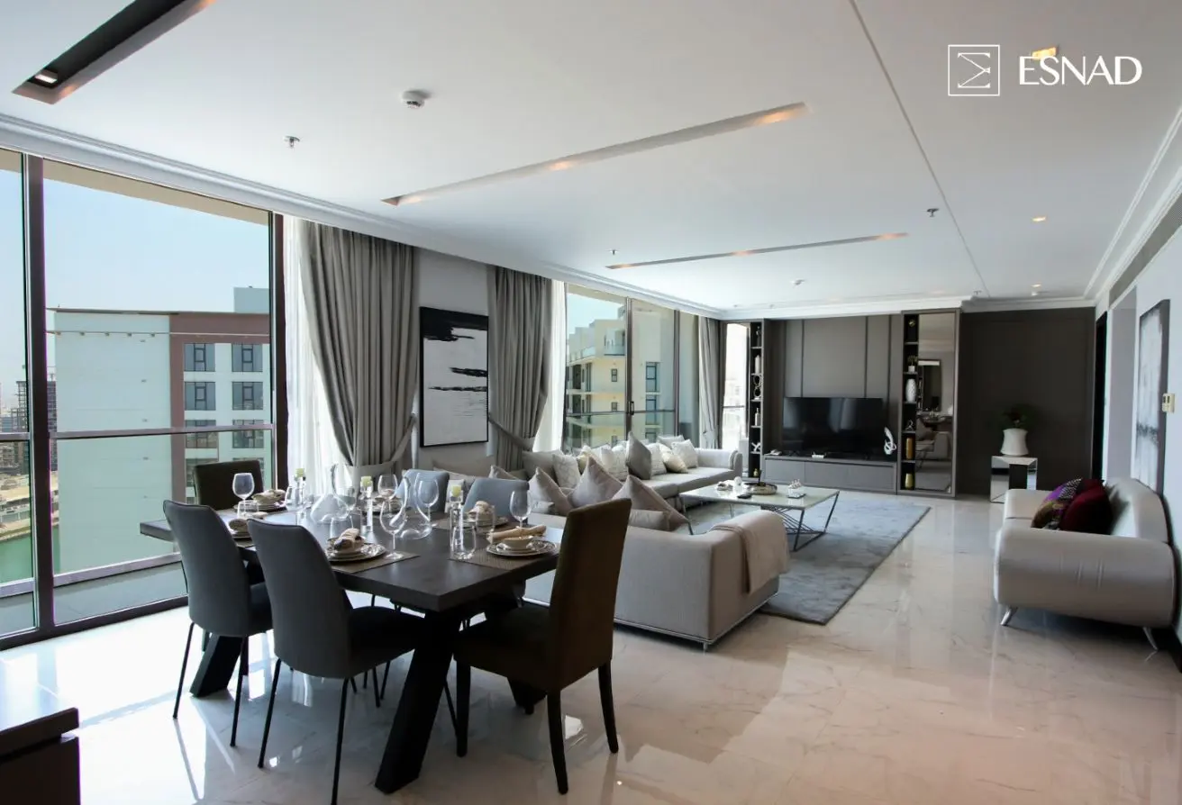 Luxury Amwaj Marina Penthouse for Sale – Stunning Sea View & Flexible Payment Plan