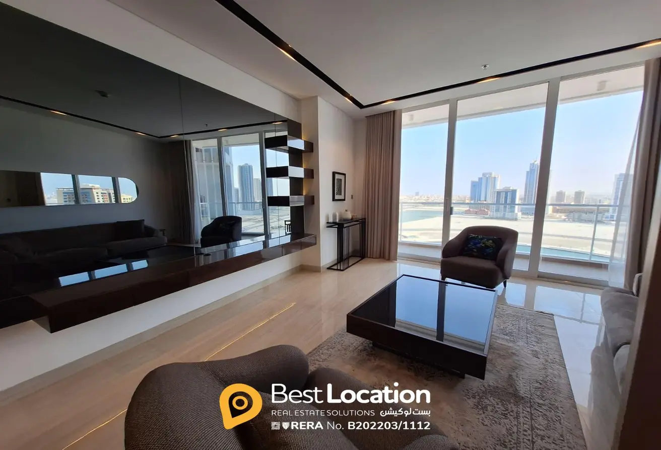 Luxury Seef Apartments for Sale: ROI Opportunity with Sea View, Balcony & Water City Garden Access