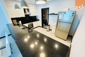 Simplistic Two-Bedroom Apartment with Open Sea View for Rent in Reef Island
