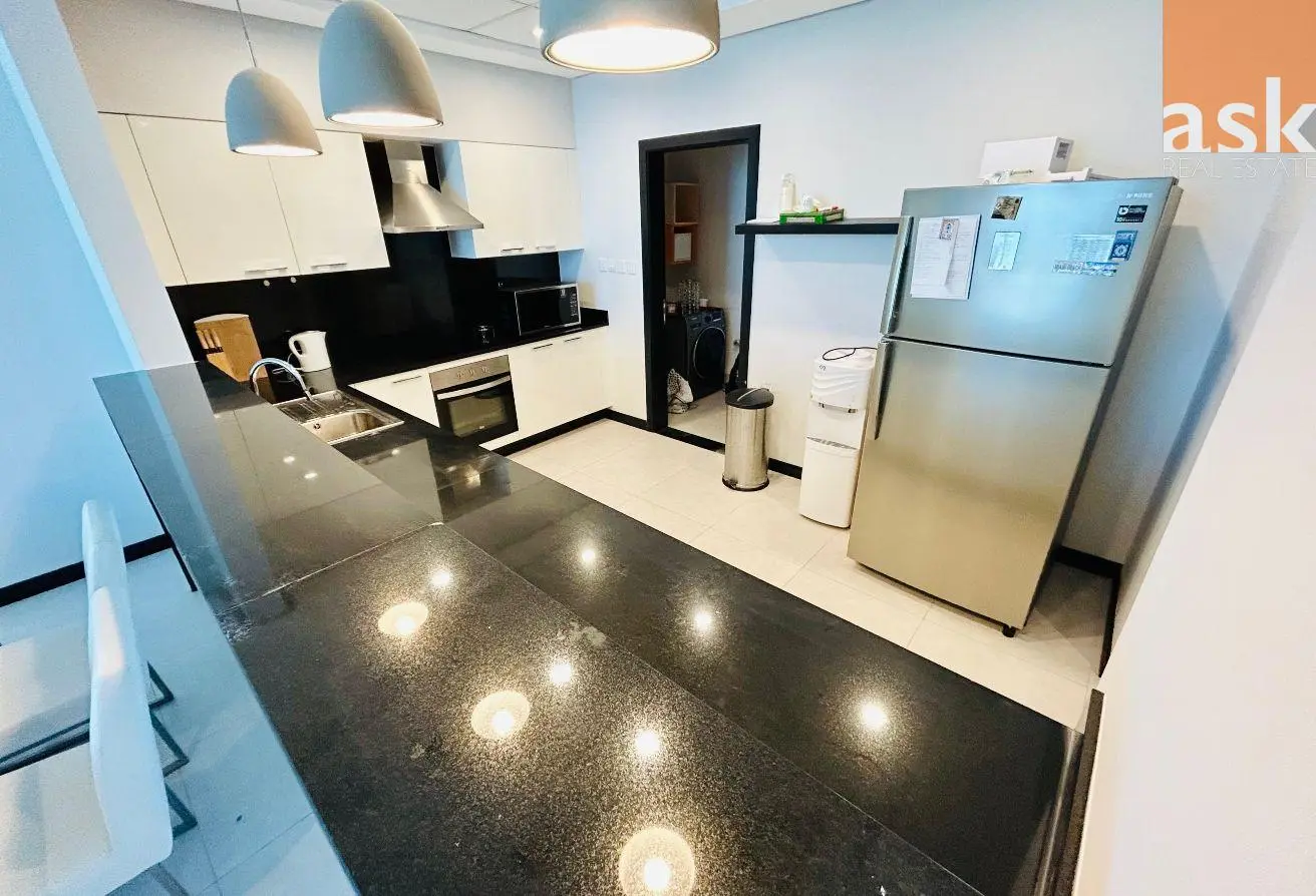 Simplistic Two-Bedroom Apartment with Open Sea View for Rent in Reef Island