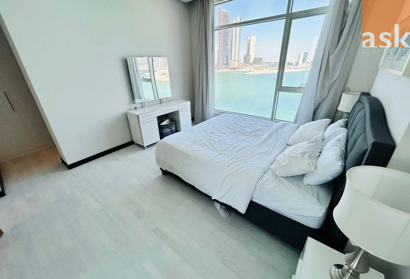 Simplistic Two-Bedroom Apartment with Open Sea View for Rent in Reef Island