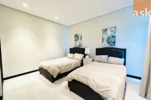 Simplistic Two-Bedroom Apartment with Open Sea View for Rent in Reef Island