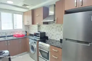 Modern Busaiteen 1BHK Apartment for Sale: Fully-Furnished with 2 Baths, Pool, Gym & Lobby Access