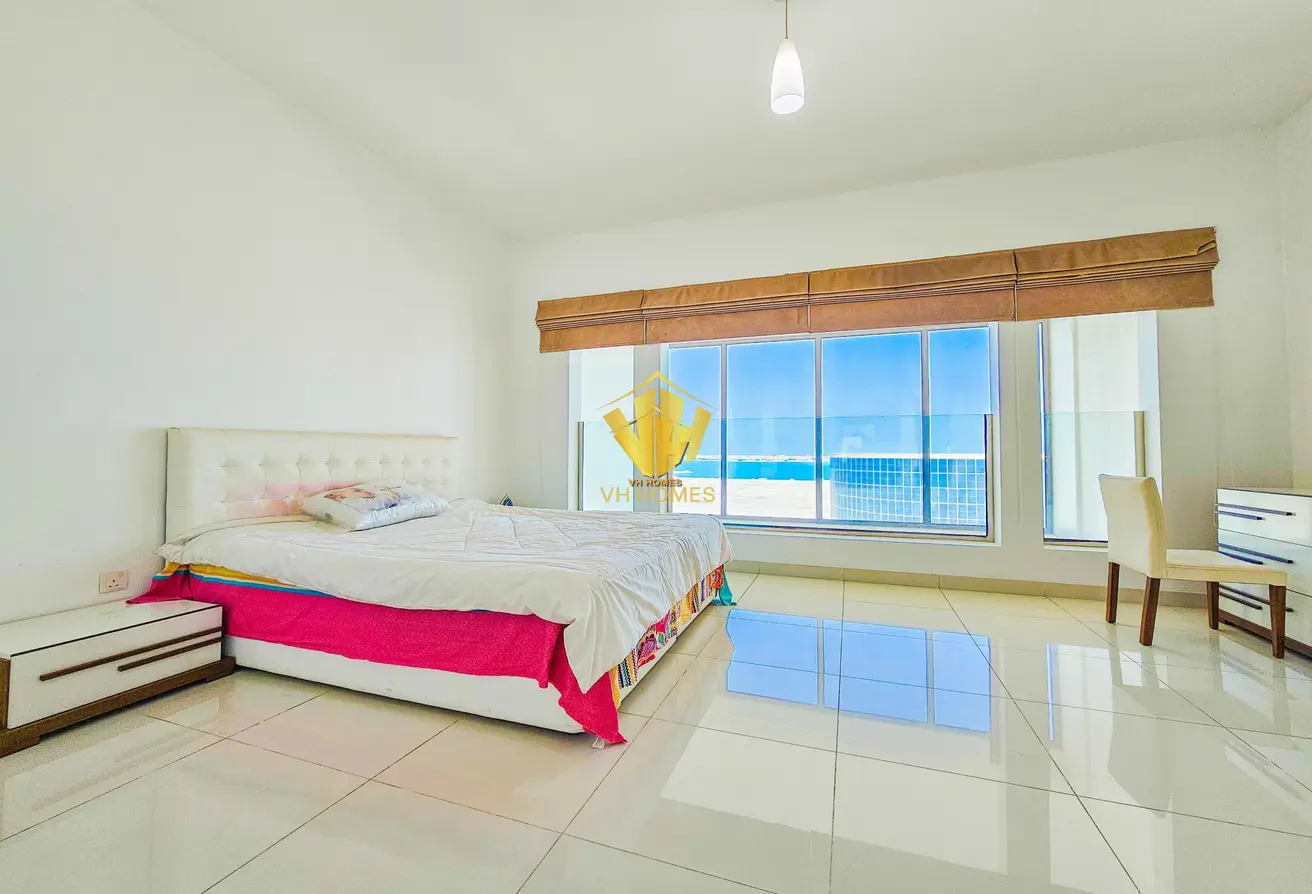 Spacious Sea-View Duplex Apartment for Rent in Al Juffair – Modern Design, Expansive Layout, Stunning Views