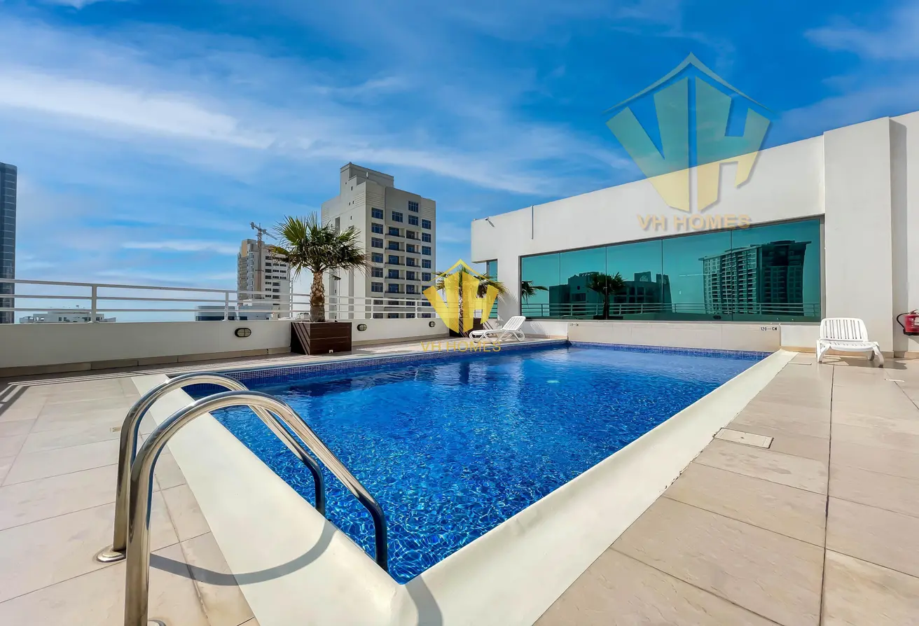 Spacious Sea-View Duplex Apartment for Rent in Al Juffair – Modern Design, Expansive Layout, Stunning Views