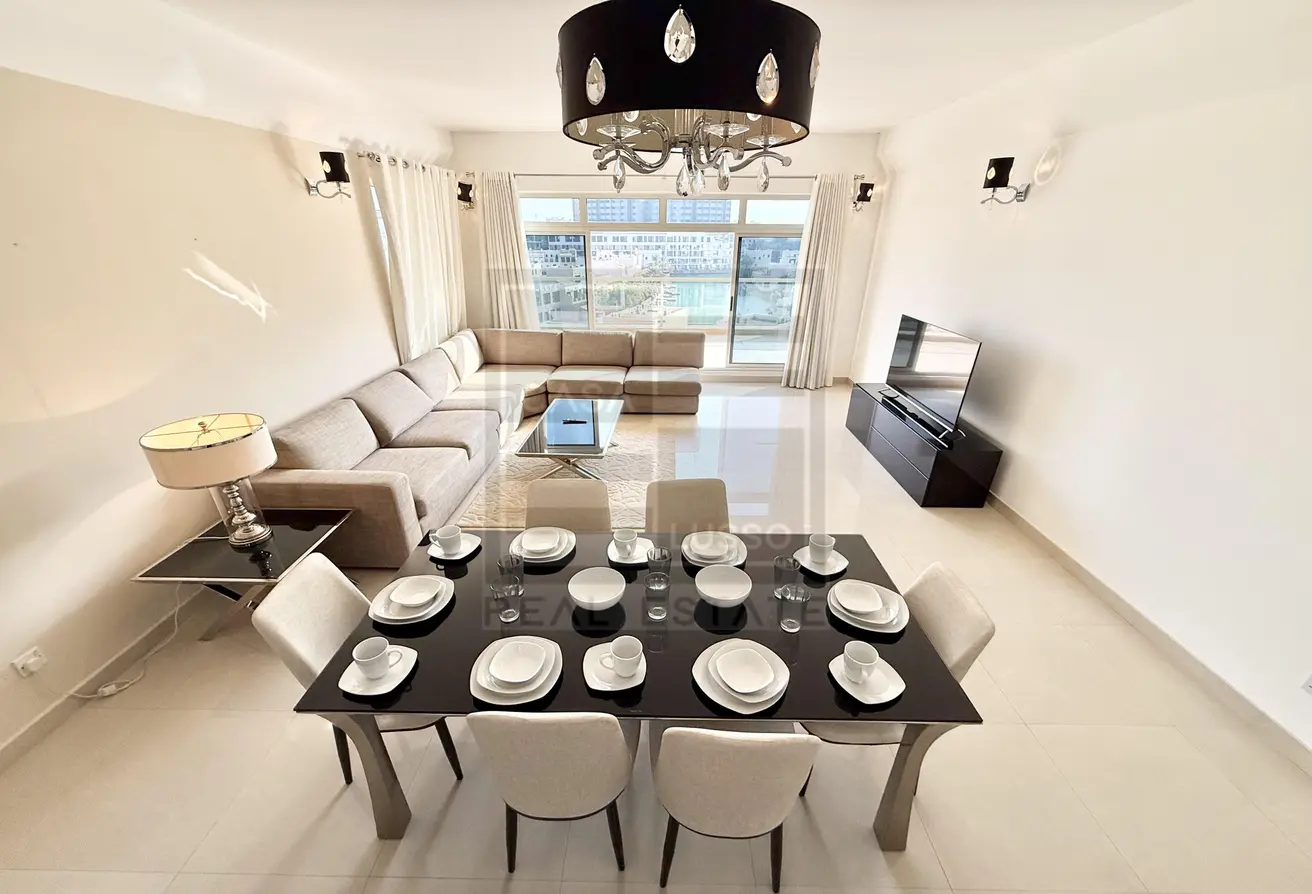 Spacious Penthouse for Rent in The Lagoon: Huge Terrace with Sea View | Navy-Approved