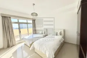 Spacious Penthouse for Rent in The Lagoon: Huge Terrace with Sea View | Navy-Approved