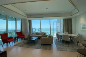 Waterfront 3-Bedroom Apartment for Rent in Bahrain Financial Harbour | Fully Furnished
