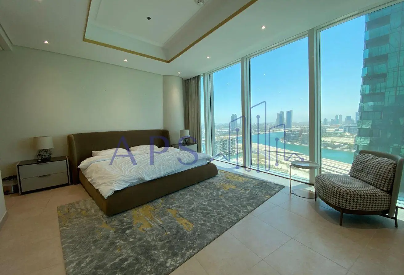 Waterfront 3-Bedroom Apartment for Rent in Bahrain Financial Harbour | Fully Furnished