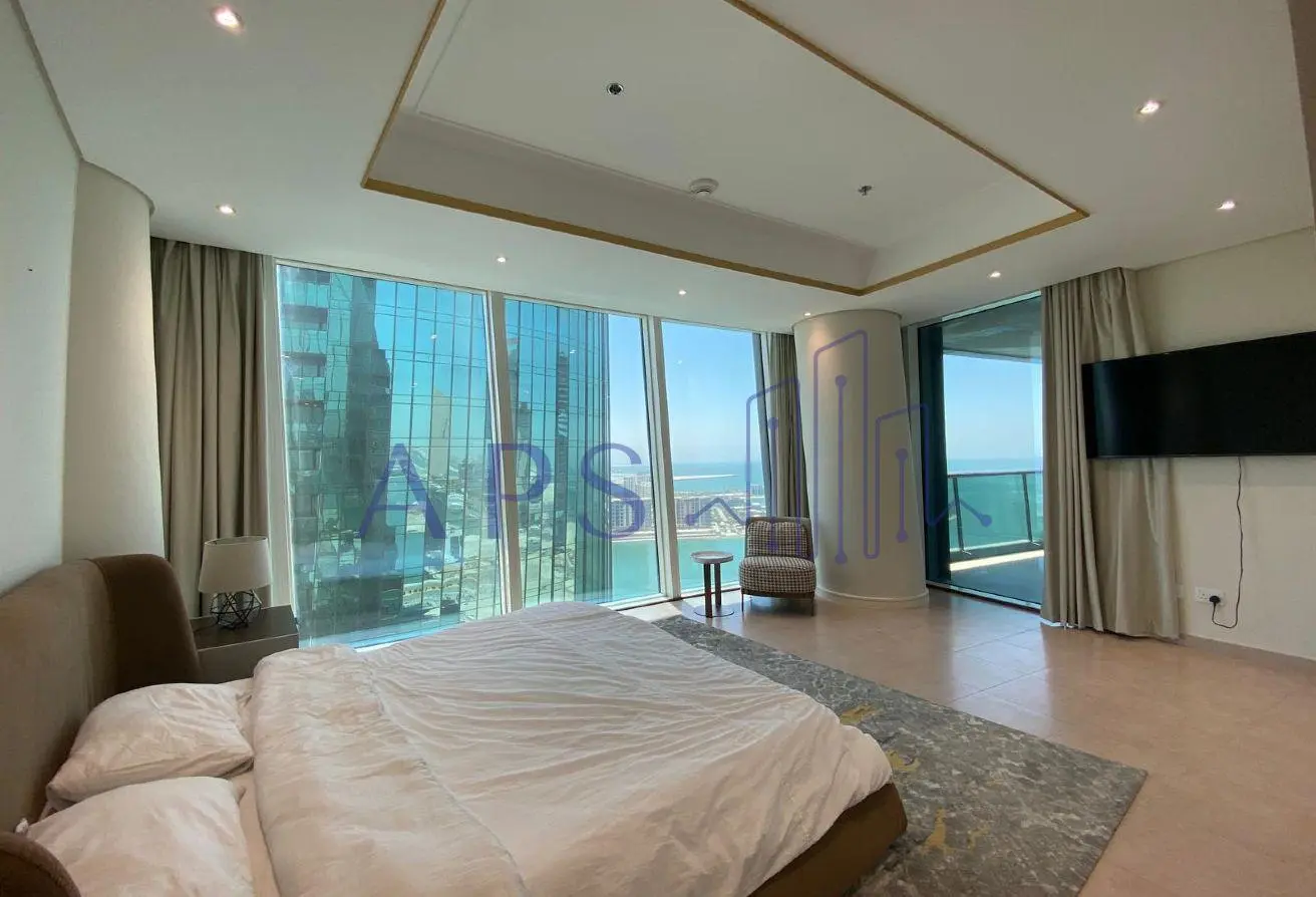 Waterfront 3-Bedroom Apartment for Rent in Bahrain Financial Harbour | Fully Furnished