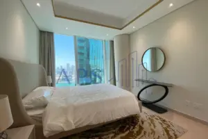 Waterfront 3-Bedroom Apartment for Rent in Bahrain Financial Harbour | Fully Furnished