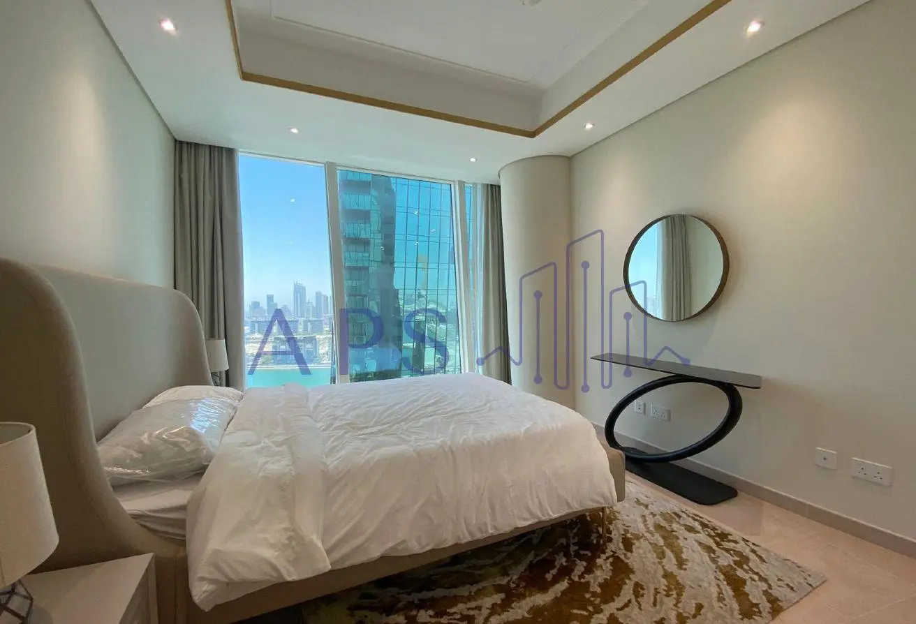 Waterfront 3-Bedroom Apartment for Rent in Bahrain Financial Harbour | Fully Furnished