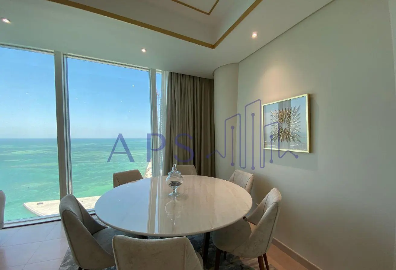 Waterfront 3-Bedroom Apartment for Rent in Bahrain Financial Harbour | Fully Furnished