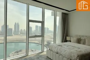 Stunning Sea View Apartment with Balcony for Rent in Water Garden City’s Spiral