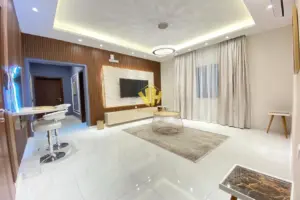 Modern Furnished Family Apartment for Rent in Prime Busaiteen Location