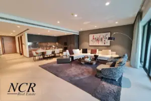 Stunning Beachfront Duplex Villa for Sale in Amwaj Resort – Luxury Living with Ocean Views
