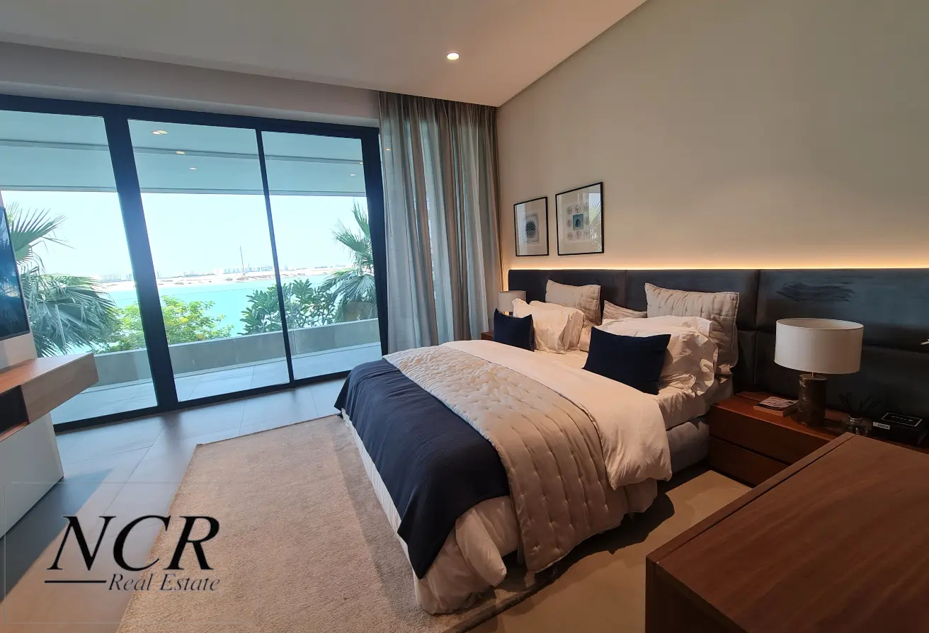 Stunning Beachfront Duplex Villa for Sale in Amwaj Resort – Luxury Living with Ocean Views