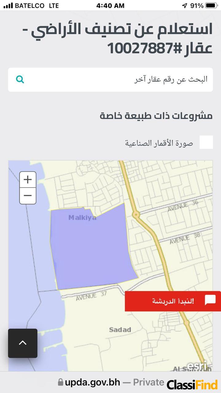 أرض ساحلية متميزة للتعاون الاستثماري أو فرص التطوير المشترك