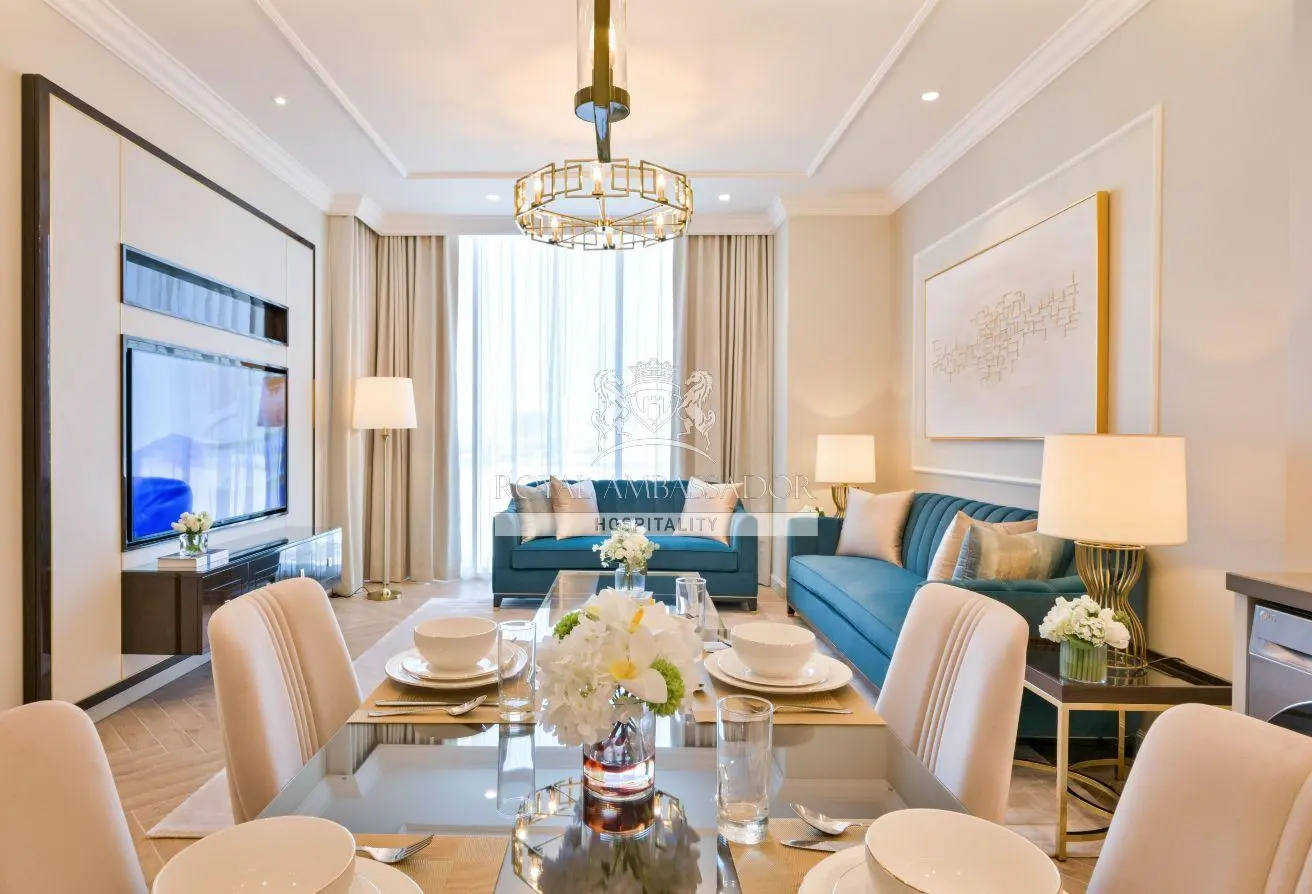 Seef Apartment for Rent: Spacious 1BR, Fully Furnished with Sea View
