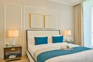 Seef Apartment for Rent: Spacious 1BR, Fully Furnished with Sea View