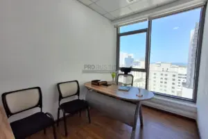 Bright, Fully Furnished Office Space with Scenic View Available for Rent
