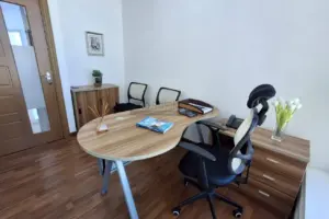 Bright, Fully Furnished Office Space with Scenic View Available for Rent