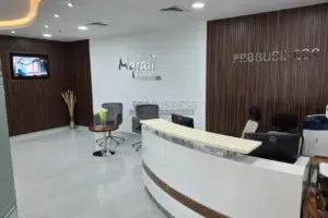 Bright, Fully Furnished Office Space with Scenic View Available for Rent