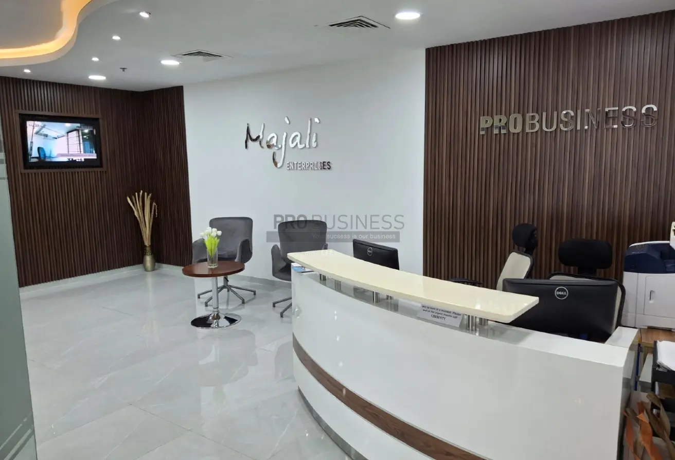 Bright, Fully Furnished Office Space with Scenic View Available for Rent