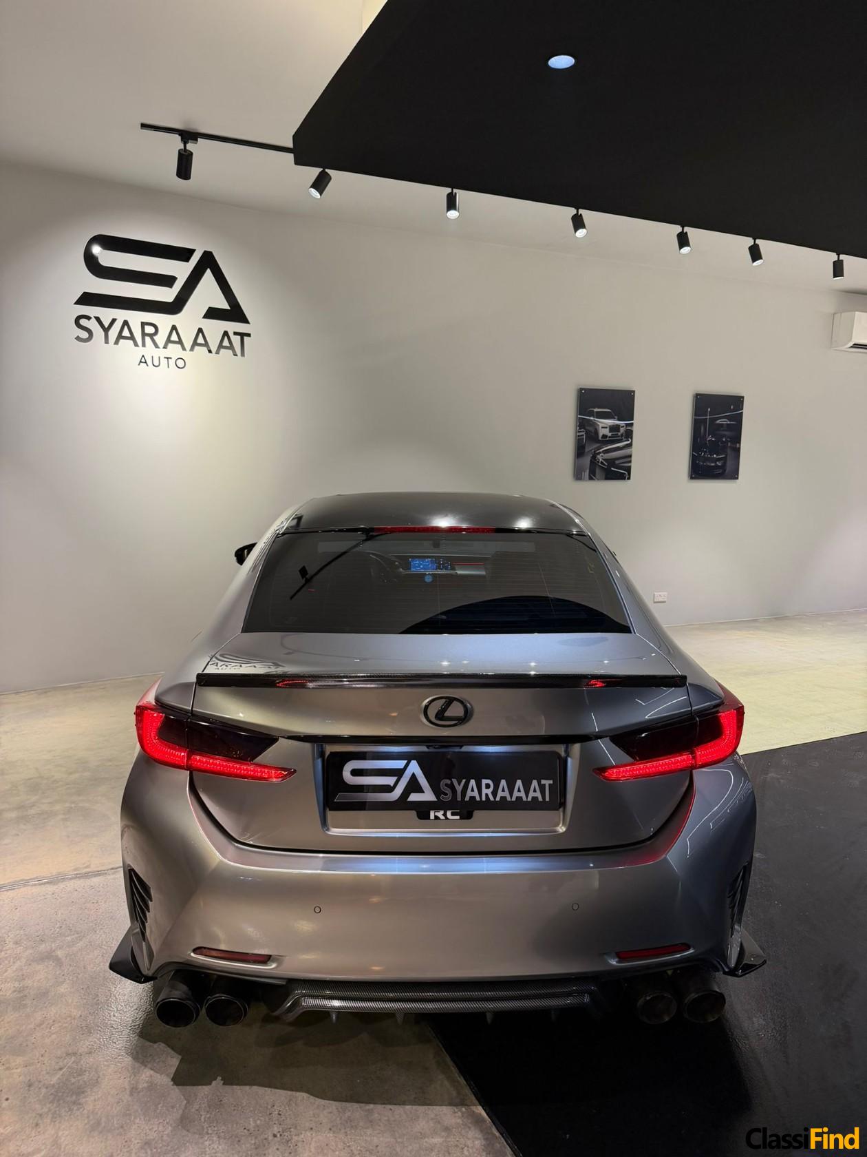 2018 Lexus RC 350 F Sport: Luxury Performance Coupe with Advanced Technology Features