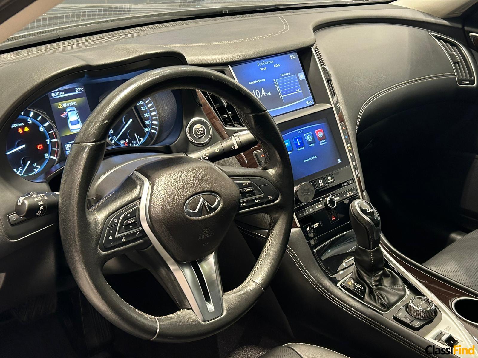 2019 INFINITI Q50 Luxury Sedan for Sale: Impeccable Condition, Low Mileage