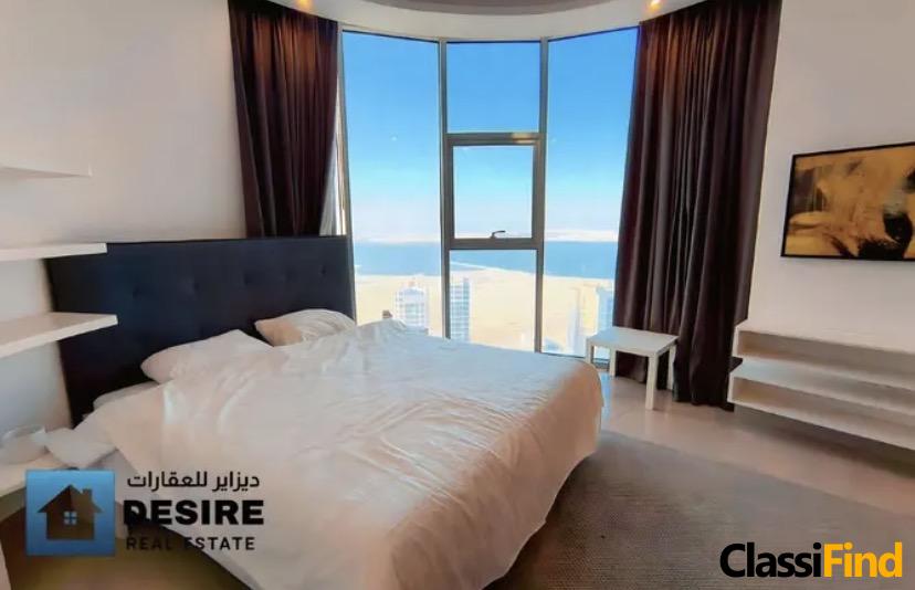 Luxury 1-Bedroom for Rent with Sea View and 5-Star Amenities