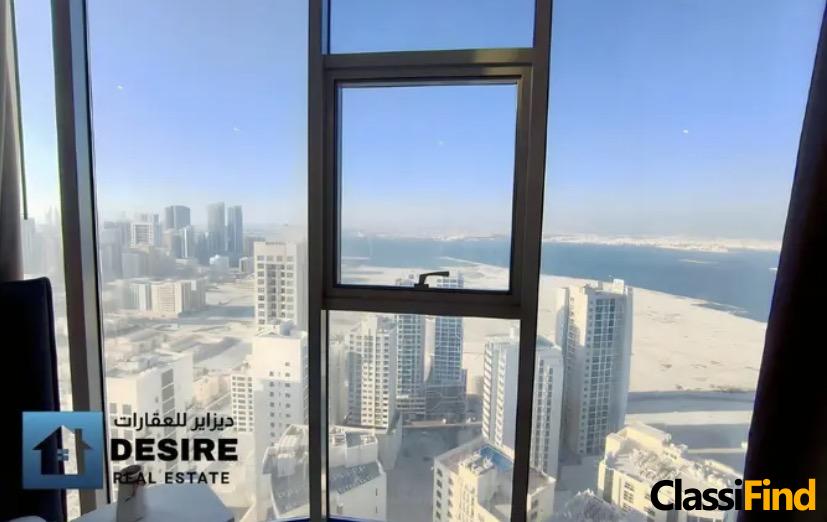 Luxury 1-Bedroom for Rent with Sea View and 5-Star Amenities