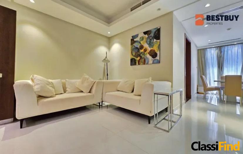 Spacious City View Apartment for Rent in Amwaj Marina: Modern Amenities & Prime Location