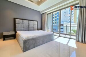 Spacious City View Apartment for Rent in Amwaj Marina: Modern Amenities & Prime Location